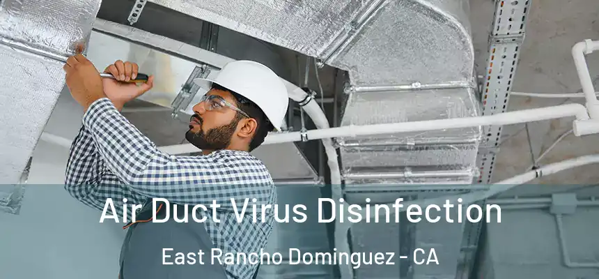 Air Duct Virus Disinfection East Rancho Dominguez - CA