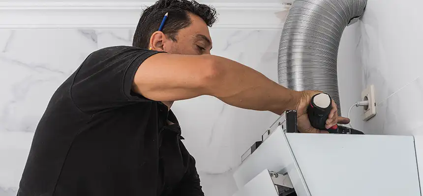 Precision In-wall Dryer Vent Cleaning & Rerouting Corrections in East Rancho Dominguez, CA